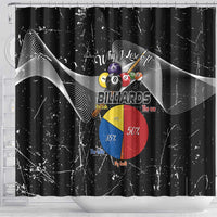 Why I Lose At Billiards Shower Curtain Funny Grunge Style - Wonder Print Shop