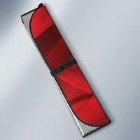 Trinidad and Tobago Independence Day Auto Sun Shade Scarlet Ibis And Chaconia Flowers