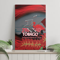 Trinidad and Tobago Independence Day Canvas Wall Art Scarlet Ibis And Chaconia Flowers