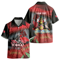 Personalized Trinidad and Tobago Independence Day Kid Hawaiian Shirt Scarlet Ibis And Chaconia Flowers LT14