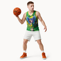 Vai Brasil Football Basketball Jersey 2026 Go Canarinho Macaw Parrot Flag Proud