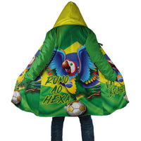 Vai Brasil Football Cloak 2026 Go Canarinho Macaw Parrot Flag Proud