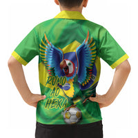 Vai Brasil Football Hawaiian Shirt 2026 Go Canarinho Macaw Parrot Flag Proud
