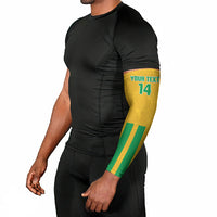 South Africa Soccer 2026 Custom Arm Sleeves Bafana Bafana Kaofela Protea Yellow