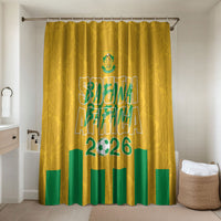 South Africa Soccer 2026 Bathroom Set Bafana Bafana Kaofela Protea Yellow