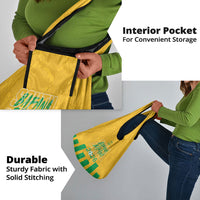 South Africa Soccer 2026 Grocery Bag Bafana Bafana Kaofela Protea Yellow