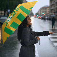 South Africa Soccer 2026 Umbrella Bafana Bafana Kaofela Protea Yellow