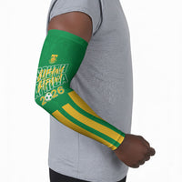 South Africa Soccer 2026 Custom Arm Sleeves Bafana Bafana Kaofela Protea Green