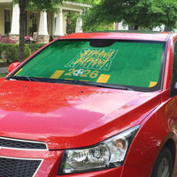 South Africa Soccer 2026 Auto Sun Shade Bafana Bafana Kaofela Protea Green