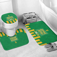 South Africa Soccer 2026 Bathroom Set Bafana Bafana Kaofela Protea Green