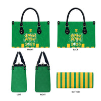 South Africa Soccer 2026 Leather Bag Bafana Bafana Kaofela Protea Green