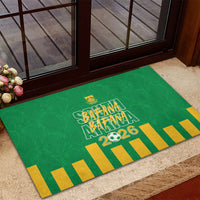 South Africa Soccer 2026 Rubber Doormat Bafana Bafana Kaofela Protea Green