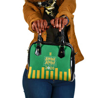 South Africa Soccer 2026 Shoulder Handbag Bafana Bafana Kaofela Protea Green