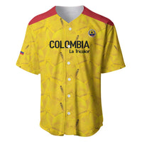 Colombia Football Custom Baseball Jersey 2026 Butterflies Orange-barred Sulphur - Wonder Print Shop