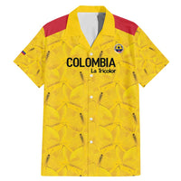 Colombia Football Custom Family Matching Mermaid Dress and Hawaiian Shirt 2026 Butterflies Orange-barred Sulphur - Wonder Print Shop