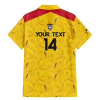 Colombia Football Custom Family Matching Mermaid Dress and Hawaiian Shirt 2026 Butterflies Orange-barred Sulphur - Wonder Print Shop