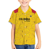 Colombia Football Custom Hawaiian Shirt 2026 Butterflies Orange-barred Sulphur - Wonder Print Shop