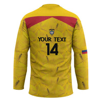 Colombia Football Custom Hockey Jersey 2026 Butterflies Orange-barred Sulphur - Wonder Print Shop