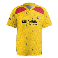 Colombia Football Custom Rugby Jersey 2026 Butterflies Orange-barred Sulphur - Wonder Print Shop