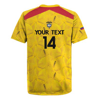 Colombia Football Custom Rugby Jersey 2026 Butterflies Orange-barred Sulphur - Wonder Print Shop