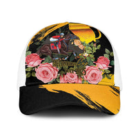 Australia Melbourne Cup Day Baseball Net Cap Horse Racing Trophy With Roses - Wonder Print Shop