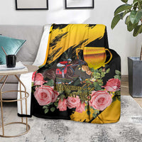 Australia Melbourne Cup Day Blanket Horse Racing Trophy With Roses - Wonder Print Shop