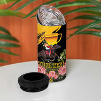 Personalised Australia Melbourne Cup Day 4 in 1 Can Cooler Tumbler Horse Racing Trophy With Roses - Wonder Print Shop