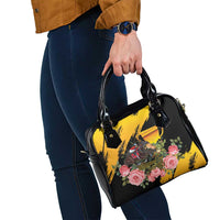 Australia Melbourne Cup Day Shoulder Handbag Horse Racing Trophy With Roses - Wonder Print Shop