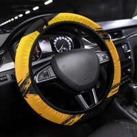 Australia Melbourne Cup Day Steering Wheel Cover Horse Racing Trophy With Roses - Wonder Print Shop