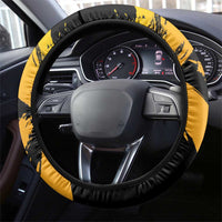 Australia Melbourne Cup Day Steering Wheel Cover Horse Racing Trophy With Roses - Wonder Print Shop