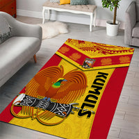 Custom Papua New Guinea Rugby Area Rug 2023 Go Kumuls Pacific Dynamic Style - Wonder Print Shop