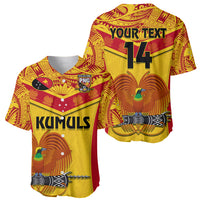 Custom Papua New Guinea Rugby Baseball Jersey 2023 Go Kumuls Pacific Dynamic Style - Wonder Print Shop