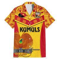 Custom Papua New Guinea Rugby Family Matching Mermaid Dress and Hawaiian Shirt 2023 Go Kumuls Pacific Dynamic Style - Wonder Print Shop