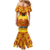 Custom Papua New Guinea Rugby Mermaid Dress 2023 Go Kumuls Pacific Dynamic Style - Wonder Print Shop