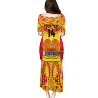 Custom Papua New Guinea Rugby Puletasi 2023 Go Kumuls Pacific Dynamic Style - Wonder Print Shop