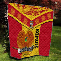 Papua New Guinea Rugby Quilt 2023 Go Kumuls Pacific Dynamic Style - Wonder Print Shop