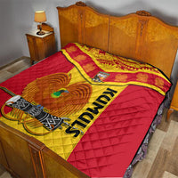 Papua New Guinea Rugby Quilt 2023 Go Kumuls Pacific Dynamic Style - Wonder Print Shop