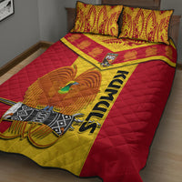 Papua New Guinea Rugby Quilt Bed Set 2023 Go Kumuls Pacific Dynamic Style - Wonder Print Shop