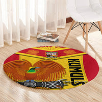 custom-papua-new-guinea-rugby-round-carpet-2023-go-kumuls-pacific-dynamic-style
