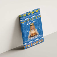 Sweden Christmas Canvas Wall Art God Jul! Santa Lucia - Wonder Print Shop