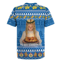 Sweden Christmas Rugby Jersey God Jul! Santa Lucia - Wonder Print Shop