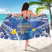 Hanukkah Jewish Festival Sarong It's Lit - Polynesian Pattern - Wonder Print Shop