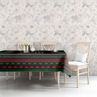 Personalized African-American Kwanzaa Tablecloth Kinara Candles African Pattern - Wonder Print Shop