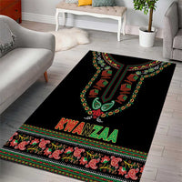 African-American Kwanzaa Area Rug Dashiki Mix Paisley Pattern - Wonder Print Shop