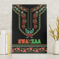 African-American Kwanzaa Canvas Wall Art Dashiki Mix Paisley Pattern - Wonder Print Shop