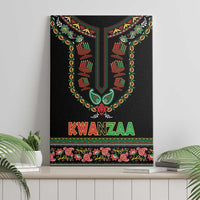 African-American Kwanzaa Canvas Wall Art Dashiki Mix Paisley Pattern - Wonder Print Shop