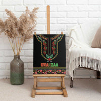 African-American Kwanzaa Canvas Wall Art Dashiki Mix Paisley Pattern - Wonder Print Shop