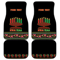 African-American Kwanzaa Car Mats Dashiki Mix Paisley Pattern - Wonder Print Shop