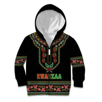 Personalized African-American Kwanzaa Kid Hoodie Dashiki Mix Paisley Pattern - Wonder Print Shop