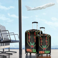 African-American Kwanzaa Luggage Cover Dashiki Mix Paisley Pattern - Wonder Print Shop